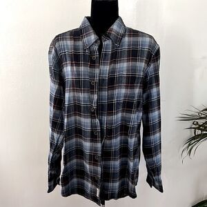 Weatherproof Vintage Long Sleeve Plaid Flannel